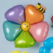 Шар Цветок, &laquo;Ромашка с пчелкой&raquo; (надув воздухом) 0