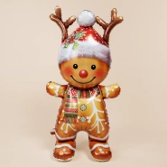 Шар Фигура 3D, &laquo;Пряничный человечек&raquo; (надув воздухом) 0