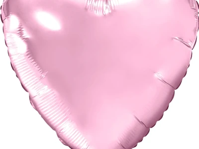 Шар Сердце, «Нежно-розовый», 