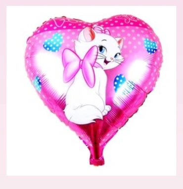 Шар Сердце, «Кошка с бантиком»