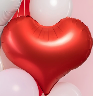 Шар Сердце, «Люкс, Королевский красный»