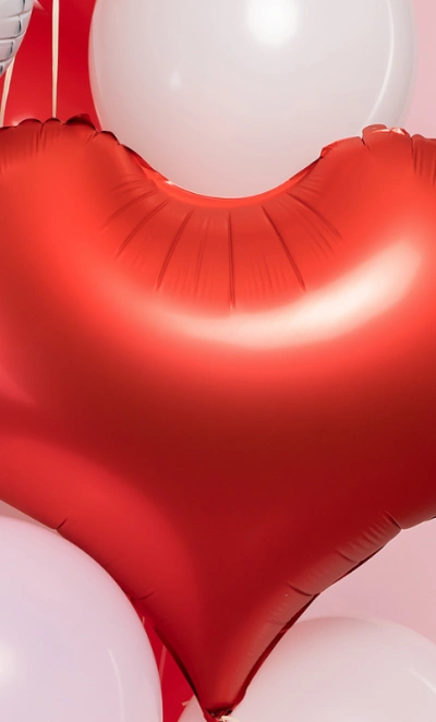 Шар Сердце, «Люкс, Королевский красный»