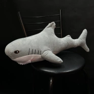 Мягкая игрушка Акула серая 0