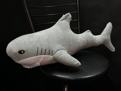 Мягкая игрушка Акула серая