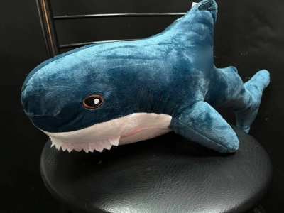 Мягкая игрушка Акула синяя