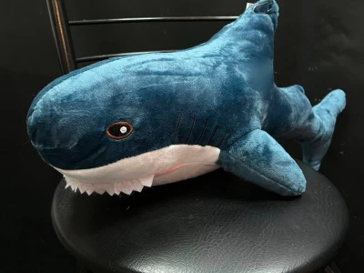 Мягкая игрушка Акула синяя