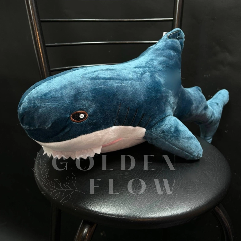 Мягкая игрушка Акула синяя