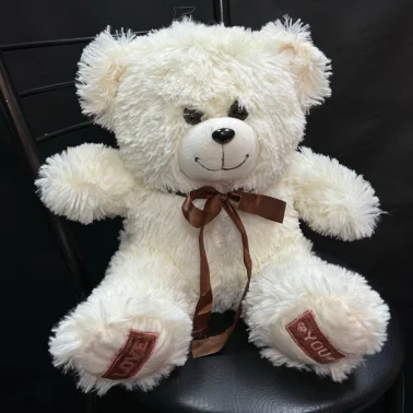 Мягкая игрушка «Медведь мини», цвет: белый