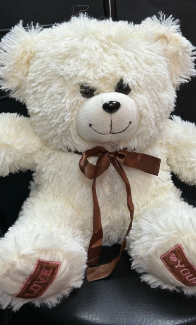 Мягкая игрушка «Медведь мини», цвет: белый