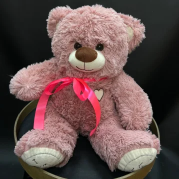 Мягкая игрушка «Медведь маленький», цвет пыльно-розовый