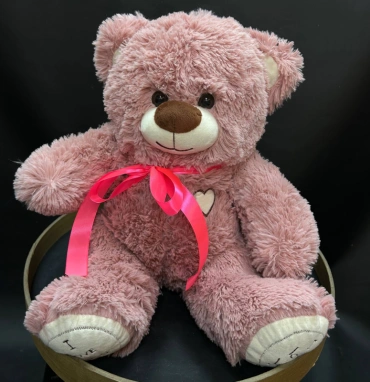 Мягкая игрушка «Медведь маленький», цвет пыльно-розовый